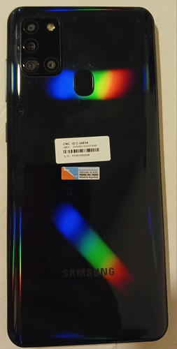 Celular Samsung Galaxy A21s Azul Liberado 