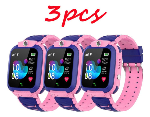 3* Smartwatch De 1.44 En C/localizador Lbs/llamada Niños Q12