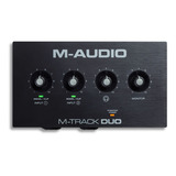 M-audio M-track Duo Interfaz De Audio Usb