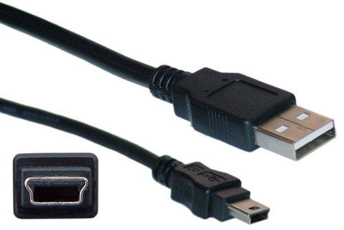 Cable Usb A Miniusb 5 Pines Carga Y Datos