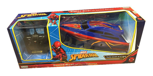 Spiderman Speed Boat A Radio Control Ditoys