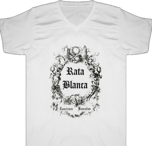 Camiseta Rata Blanca Rock Metal Bca Tienda Urbanoz