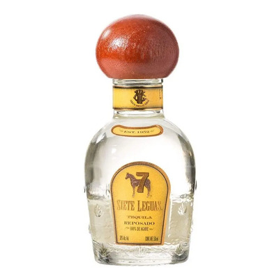 Mini Tequila 7 Leguas Reposado .50 | MercadoLibre
