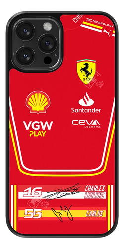 Funda Celular Ferrari F1 Team 2024 Para iPhone