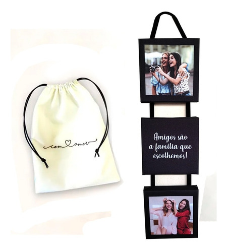 Presente Dia Do Amigo Amigas Amizade Personalizado Fotos