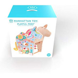 Manhattan Toy Juguetón Pony Wooden Toddler Activity Centre