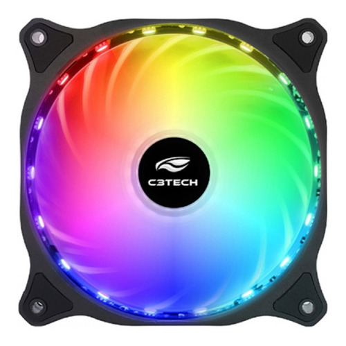 Cooler Fan Rgb 18 Leds Coloridos Storm F9-l150rgb 12cm 120mm