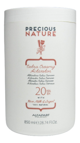 Activador Cremoso X20 Volúmenes Precious Nature