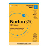 Norton 360 Deluxe 25gb 3 Dispositivos 2 Años