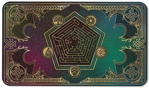 Paramint Mana Blast - Mtg Playmat - Compatible Con Magic The