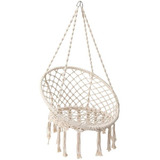 Silla Colgante Terraza Columpio Hamaca Macrame