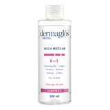 Dermaglos Facial Agua Miceral 6 En 1 Limpieza Ttp 200ml