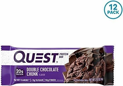 Búsqueda De Nutrición Doble Chocolate Chunk Protein Bar, Alt