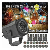 Proyector Giratorio De Luz Láser Led De Navidad Y Halloween