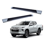 Pisadera Negro Con Gris Compatible Con Mitsubishi L200 19-23