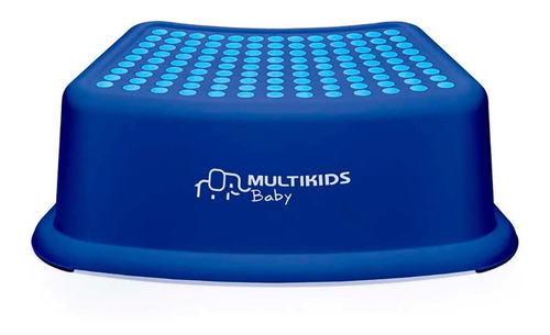 Degrau Infantil Com Antiderrapantes Step Up Azul Multikids Baby - Bb1007