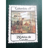 Estampilla Colombia 250 Años De Cúcuta 1983