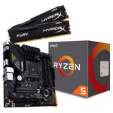 Kit Asus Tuf Gaming B550m-plus + Ryzen R5 5600gt + 32gb 3200