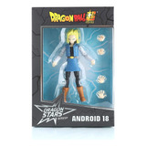 Figura De Accion Dragon Ball Androide 18 - Original Bandai