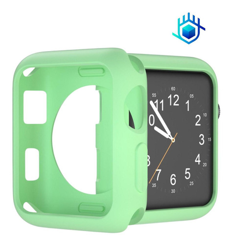 Funda Para Apple Watch Goma Ligera+mica Case Protector Serie