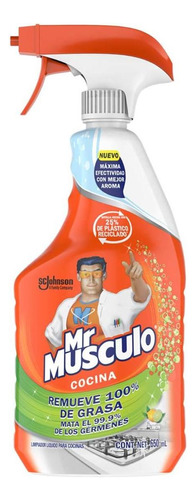 Desengrasante Líquido Mr. Músculo Cocina Aroma Limón 650ml