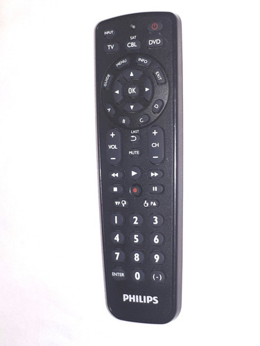 Controle Remoto Philips  Mod Spr1103/27 Up Db1 Para Tv E Dvd