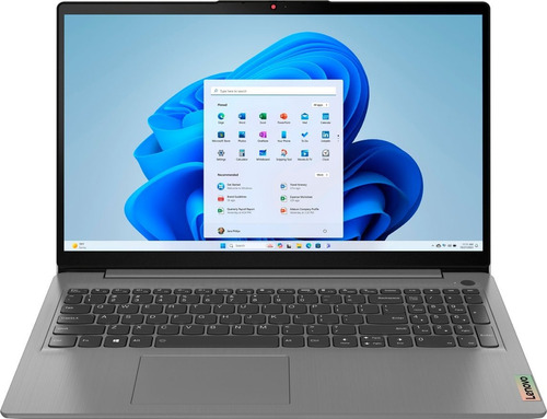 Ultrabook  Lenovo Ideapad 3 15itl6  Gris Artico Intel Core I3 8gb De Ram 256gb Ssd, Intel Uhd Graphics 1920x1080px