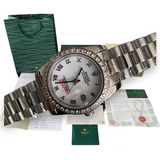  Reloj Rolex Datejust Para Mujer 31mm Automatico Zafiro Blan