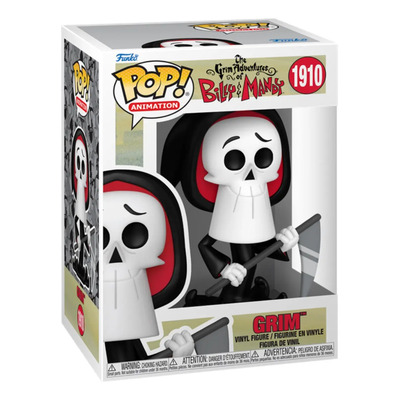 Funko Pop! Aventuras D Billy Y Mandy - Puro Hueso #1910 Grim
