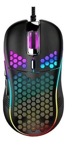 Mouse Gamer Profesional Usb Yelandar Dk2 6000dpi Luces Rgb