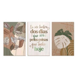 Quadro Decorativo Plantas Folhagens Cacto Cozinha 