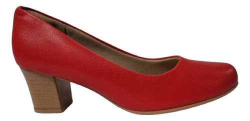 Sapato Feminino Piccadilly 110072  Vermelho  Confortável