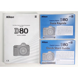 Manual Nikon D80 Con Guía Rápida