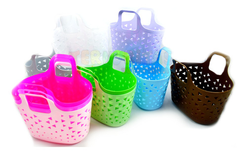 Canasta Shop Colores Organizador Picnic Canastita Juguete Ap