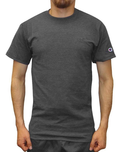 Camiseta Champion T0223 Para Hombre-gris Claro