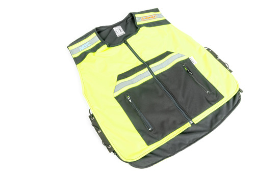 Chaleco Moto Reflectivo Amarillo Fluo Mtc