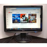 Monitor Lcd 17 LG W1752t Flatron  Vga Dvi Wide Usado