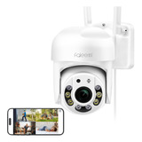 Camara De Seguridad Wifi 2k Faleemi Impermeable Audio 2 V...