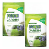 Adubo Forth Jardim 25kg Kit 2unidades Npk Fertilizante Grama