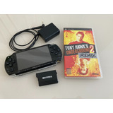 Video Game Playstation Sony Psp 2000 Sony Portable + Tony Hawk