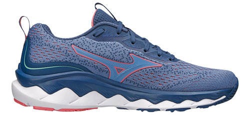 Tênis Mizuno Wave Way 3 Feminino Azul Original