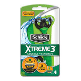 Maquina Afeitar Xtreme3 Piel Sensible X4