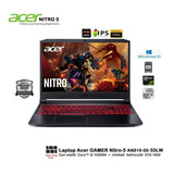 Acer Nitro-5 Core I5-10300h 8gb 256gb+1tb 15.6fhd Gtx 4g W10