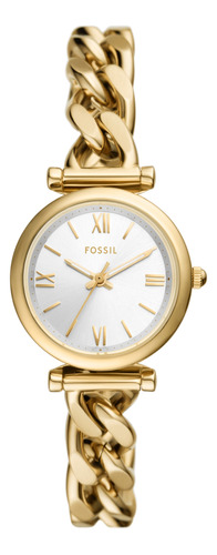 Reloj Mujer Fossil Carlie De Acero Inoxidable1