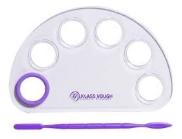 Paleta De Acrílico Com Espátula Crystal - Klass Vough