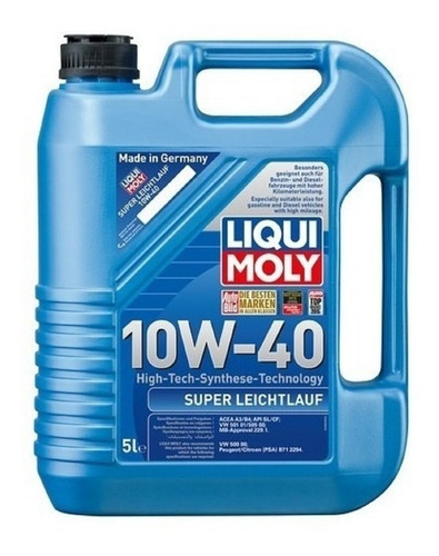 Aceite Sintetico 10w40 5l Leichtlauf Liqui Moly