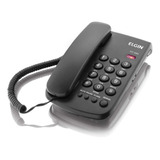 Telefone Com Fio Tcf2000 Preto Elgin