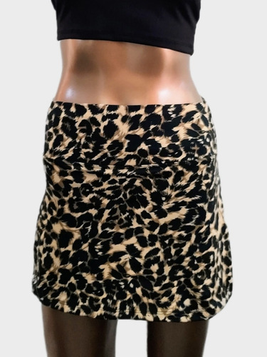 Pollera Con Short Deportiva Exotik Fitness #1259053381