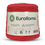 Barbante Colorido N.6 1kg Euroroma