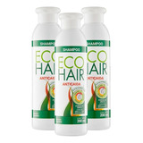Ecohair Shampoo Anticaida X 200 Ml. Combo X 3 